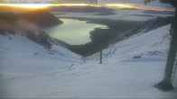 Archiv Foto Webcam Ohau Snow Fields: Blick auf den Lake Ohau 05:00