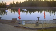 Archived image Webcam Reservoir in Mariazeller Bürgeralpe Ski Resort 05:00