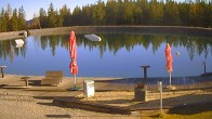 Archived image Webcam Reservoir in Mariazeller Bürgeralpe Ski Resort 07:00