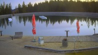 Archived image Webcam Reservoir in Mariazeller Bürgeralpe Ski Resort 05:00