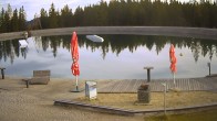 Archived image Webcam Reservoir in Mariazeller Bürgeralpe Ski Resort 07:00