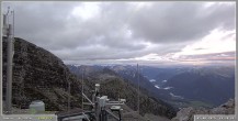 Archiv Foto Webcam Skigebiet Sella Nevea - Bovec Kanin - Blick nach Osten 19:00