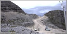 Archiv Foto Webcam Skigebiet Sella Nevea - Bovec Kanin - Blick Richtung Nordwesten 17:00