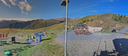 Archiv Foto Webcam Panoramablick von der Bergstation Watles im Obervinschgau 08:00