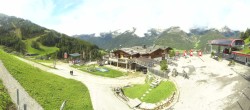 Archiv Foto Webcam Bergstation Klausberg - Blick auf Kristallalm im Ahrntal (Südtirol) 11:00