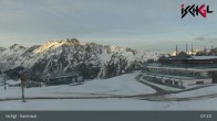 Archiv Foto Webcam Skigebiet Ischgl: Bergstation Idalp 06:00