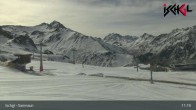 Archiv Foto Webcam Skigebiet Ischgl: Bergstation Idalp 10:00