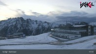 Archiv Foto Webcam Skigebiet Ischgl: Bergstation Idalp 18:00