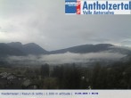 Archived image Webcam Village Rasen with view towards Kronplatz (South Tyrol) 08:00