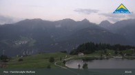 Archived image Webcam Serfaus-Fiss-Ladis: Lake Wolfsee 19:00