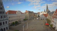 Archiv Foto Webcam Zwickau in Sachsen - Hauptmarkt 08:00