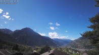 Archived image Webcam Termen: View to Rhonetal 11:00