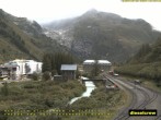 Archiv Foto Webcam Gletsch Furka Bergstrecke 09:00