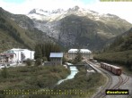 Archiv Foto Webcam Gletsch Furka Bergstrecke 11:00