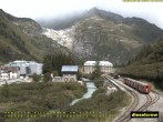 Archiv Foto Webcam Gletsch Furka Bergstrecke 13:00