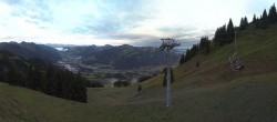 Archiv Foto Webcam Kitzbühel: Bichlalm Panorama 05:00