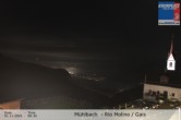 Archiv Foto Webcam Blick von Mühlbach auf Gais (Tauferer Ahrntal, South Tyrol) 23:00