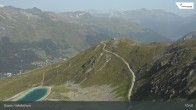 Archiv Foto Webcam Davos: Jakobshorn (Blick Brämabüel) 09:00