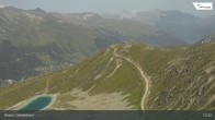 Archiv Foto Webcam Davos: Jakobshorn (Blick Brämabüel) 11:00