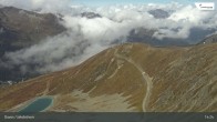 Archiv Foto Webcam Davos: Jakobshorn (Blick Brämabüel) 13:00