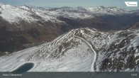 Archiv Foto Webcam Davos: Jakobshorn (Blick Brämabüel) 09:00