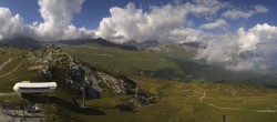 Archived image Webcam Crap Sogn Gion Top Station 15:00