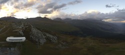 Archived image Webcam Crap Sogn Gion Top Station 19:00
