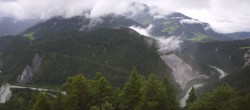 Archiv Foto Webcam Rheinschlucht 09:00