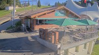 Archived image Webcam Rigi Ski Resort - Bahnhöfli restaurant 08:00