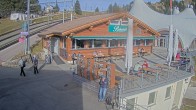 Archived image Webcam Rigi Ski Resort - Bahnhöfli restaurant 12:00