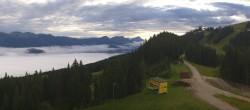 Archiv Foto Webcam Schladming Planai: Bergstation Lärchkogel 06:00