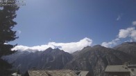 Archiv Foto Webcam Grächen - Süd-West: Weisshorn 13:00