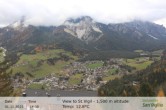 Archiv Foto Webcam St. Vigil in Enneberg im Südtiroler Pustertal 13:00