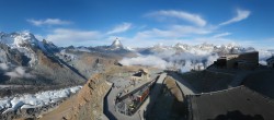 Archiv Foto Webcam Zermatt: Gornergrat Bergstation 08:00