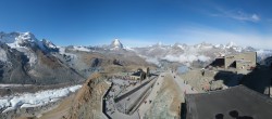 Archiv Foto Webcam Zermatt: Gornergrat Bergstation 09:00