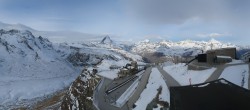 Archiv Foto Webcam Zermatt: Gornergrat Bergstation 08:00
