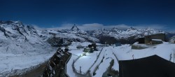 Archived image Webcam Gornergrat: Top Station 01:00