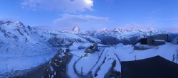 Archived image Webcam Gornergrat: Top Station 05:00