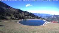 Archived image Webcam Oberjoch - Wiedhag Alp top station 09:00