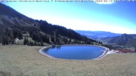 Archived image Webcam Oberjoch - Wiedhag Alp top station 13:00