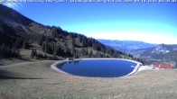 Archived image Webcam Oberjoch - Wiedhag Alp top station 09:00