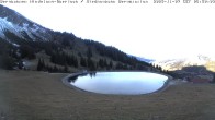 Archived image Webcam Oberjoch - Wiedhag Alp top station 07:00