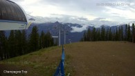 Archiv Foto Webcam Panorama Mountain: Mile 1 Express Lift 18:00