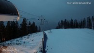 Archiv Foto Webcam Panorama Mountain: Mile 1 Express Lift 17:00