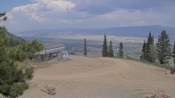 Archived image Webcam Thunder Quad Chair Jackson Hole Mountain Resort 13:00