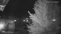 Archiv Foto Webcam Zentrum Les Gets - Blick zur Mont Chery Piste 01:00