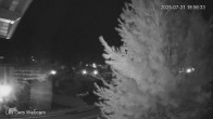 Archiv Foto Webcam Zentrum Les Gets - Blick zur Mont Chery Piste 03:00