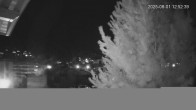 Archiv Foto Webcam Zentrum Les Gets - Blick zur Mont Chery Piste 21:00