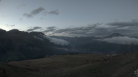 Archived image Webcam Schöneben: Top Station Rojen Chair Lift 19:00