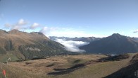 Archived image Webcam Schöneben: Top Station Rojen Chair Lift 07:00